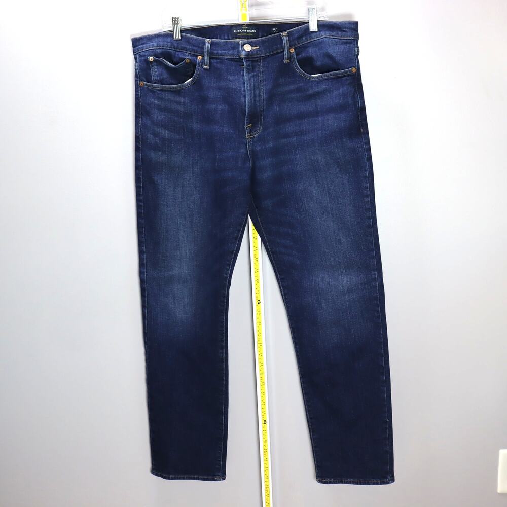 Lucky Brand Jeans Men’s 38x32 Slim Fit Dark Wash Stretch Denim Classic Fit